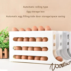 🎉2024 Store Celebration Promotion 30% Off - Multi-Layer Egg Rack For Refrigerator