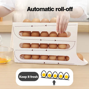 🎉2024 Store Celebration Promotion 30% Off - Multi-Layer Egg Rack For Refrigerator