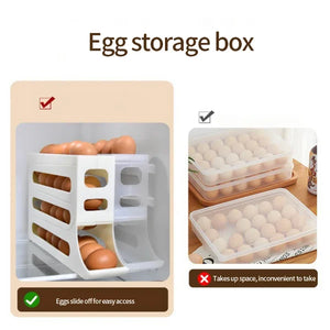 🎉2024 Store Celebration Promotion 30% Off - Multi-Layer Egg Rack For Refrigerator