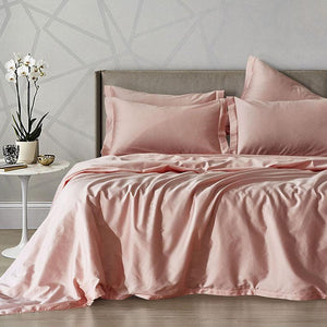 Solid Cotton Bedspread - 3pcs