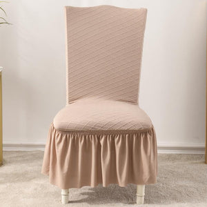 High Elasticity Waterproof Skirt Chair Cover(🎊Buy Six Free Shipping)