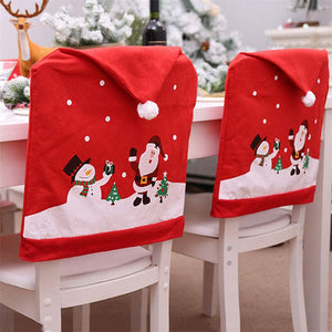 Christmas Dining Chair Slipcovers