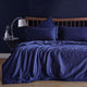 Solid Cotton Bedspread - 3pcs