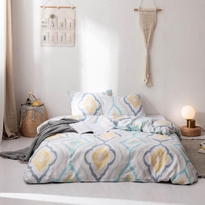 Soft Polyester Quilt Bedspread Set - 3pcs