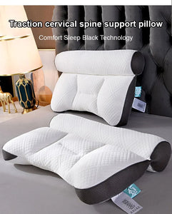 🎉2024 New Year Promotion 30% Off - Sleep Enhancing Cervical Support Comfort Artificial Goose Down Pillow