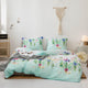 3pc Printed Bedspread Quilt Sets