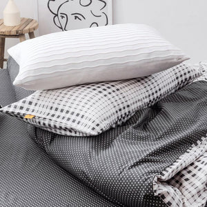 Reversible Oversized Bedding Quilt Bedspread - 3pcs