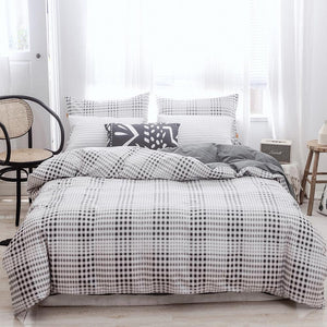 Reversible Oversized Bedding Quilt Bedspread - 3pcs