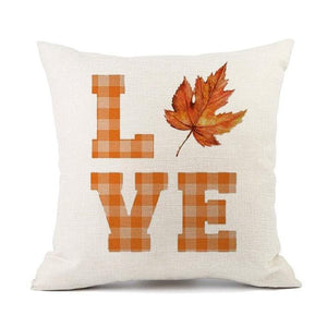 Fall Plaid Cushion Covers