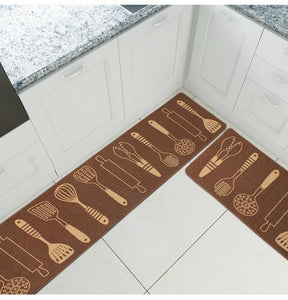 🎉Big Sale - Kitchen Printed Non-Slip Carpet ( 🔥Buy 1 Get 1 Free🎁 )