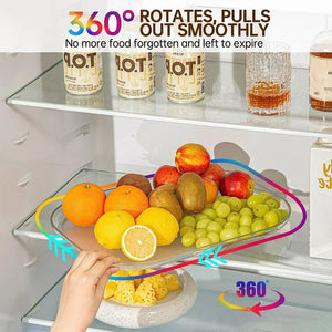 🎇2023 Love Gift 30% OFF - Lazy Susan Turntable Spice Storage Organizer