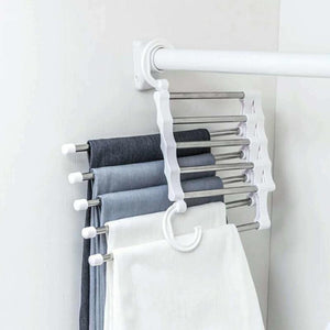 🎉2023 Home Decoration Sale - 30% OFF 5 in 1 Multi-Functional Pants Rack